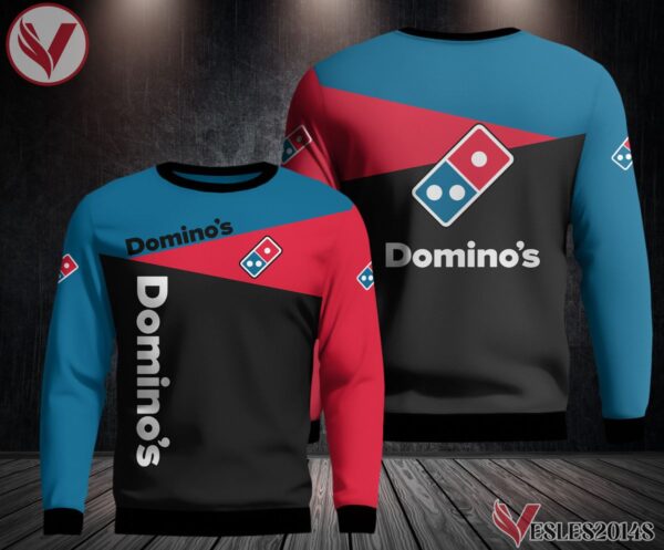 Fleece Domino's Pizza Uniform Custom Clothes Style 2, Unique Gifts For Employee - Vesles2014s 3
