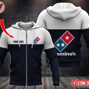 Fleece Domino's Pizza Uniform Custom Clothes Style 3, Unique Gifts For Employee - Vesles2014s 2