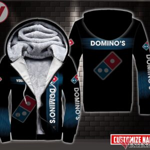 Fleece Domino's Pizza Uniform Custom Clothes Style 4, Unique Gifts For Employee - Vesles2014s