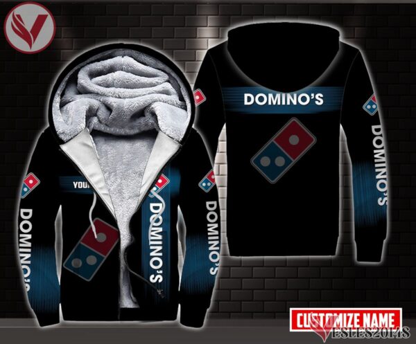 Fleece Domino's Pizza Uniform Custom Clothes Style 4, Unique Gifts For Employee - Vesles2014s