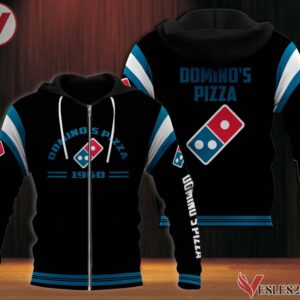 Fleece Domino's Pizza Uniform Custom Clothes Style 5, Unique Gifts For Employee - Vesles2014s 2