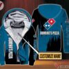 Fleece Domino's Pizza Uniform Custom Clothes Style 6, Unique Gifts For Employee - Vesles2014s