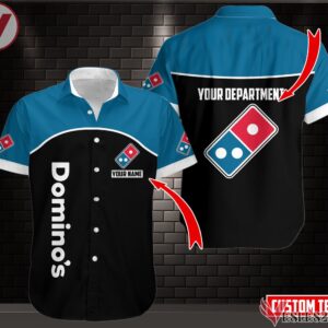 Fleece Domino's Pizza Uniform Custom Clothes Style 7, Unique Gifts For Employee - Vesles2014s 3