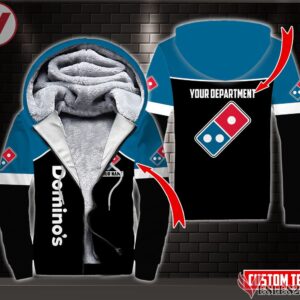Fleece Domino's Pizza Uniform Custom Clothes Style 7, Unique Gifts For Employee - Vesles2014s