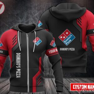 Fleece Domino's Pizza Uniform Custom Clothes Style 8, Unique Gifts For Employee - Vesles2014s 2