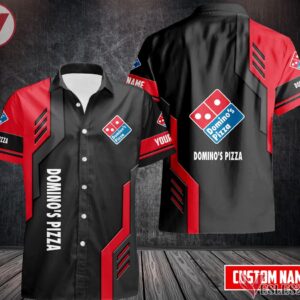 Fleece Domino's Pizza Uniform Custom Clothes Style 8, Unique Gifts For Employee - Vesles2014s 3