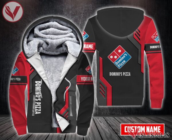 Fleece Domino's Pizza Uniform Custom Clothes Style 8, Unique Gifts For Employee - Vesles2014s