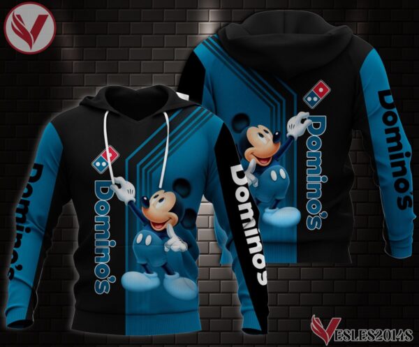 Fleece Domino's Pizza Uniform Custom Clothes, Unique Gifts For Employee - Vesles2014s 1