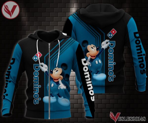 Fleece Domino's Pizza Uniform Custom Clothes, Unique Gifts For Employee - Vesles2014s 2