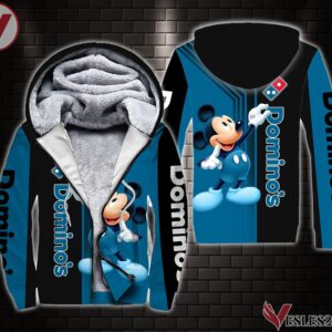 Fleece Domino's Pizza Uniform Custom Clothes, Unique Gifts For Employee - Vesles2014s