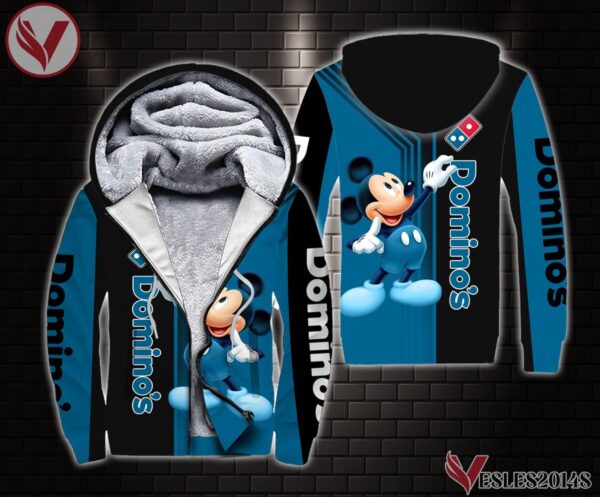 Fleece Domino's Pizza Uniform Custom Clothes, Unique Gifts For Employee - Vesles2014s
