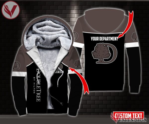Fleece Doubletree By Hilton Uniform Custom Clothes, Unique Gifts For Employee - Vesles2014s