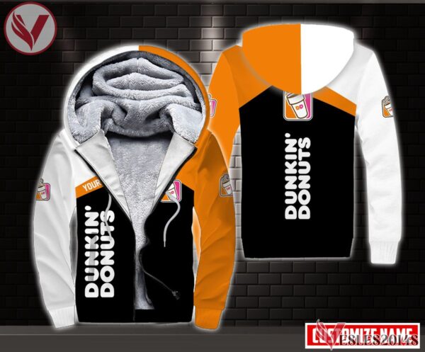 Fleece Dunkin’ Donuts Uniform Custom Clothes Style 2, Unique Gifts For Employee - Vesles2014s