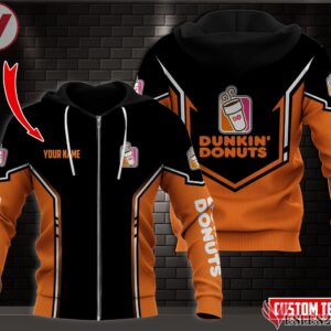 Fleece Dunkin’ Donuts Uniform Custom Clothes Style 4, Unique Gifts For Employee - Vesles2014s 2
