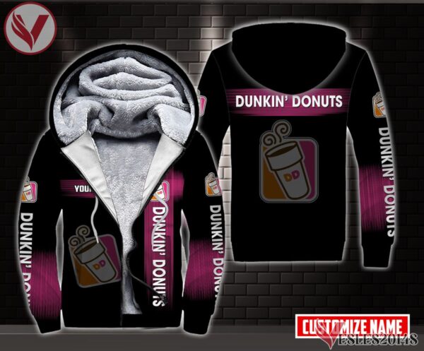 Fleece Dunkin’ Donuts Uniform Custom Clothes, Unique Gifts For Employee - Vesles2014s