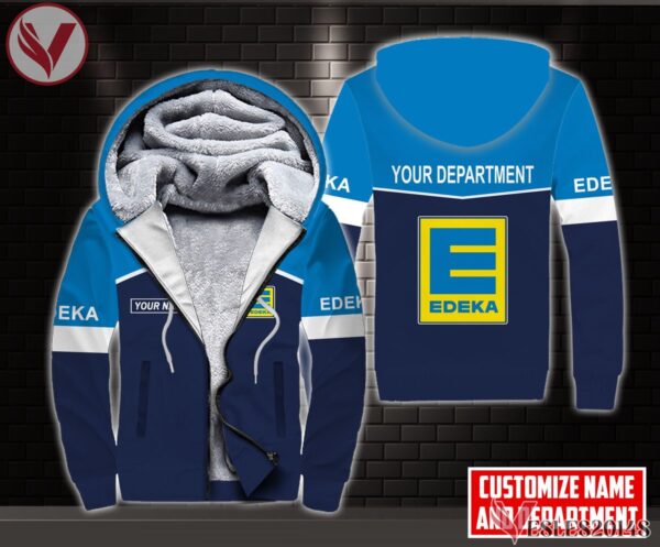 Fleece Edeka Uniform Custom Clothes Style 13, Unique Gifts For Employee - Vesles2014s