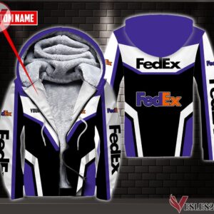 Fleece Fedex Uniform Custom Clothes Style 6, Unique Gifts For Employee - Vesles2014s