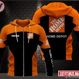 Fleece Home Depot Uniform Custom Clothes Style 6, Unique Gifts For Employee - Vesles2014s 2