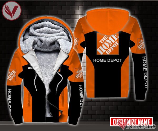 Fleece Home Depot Uniform Custom Clothes Style 6, Unique Gifts For Employee - Vesles2014s