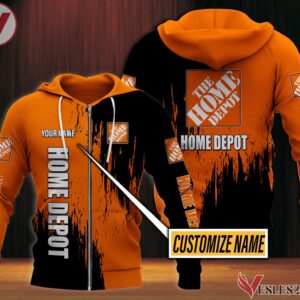 Fleece Home Depot Uniform Custom Clothes Style 9, Unique Gifts For Employee - Vesles2014s 2