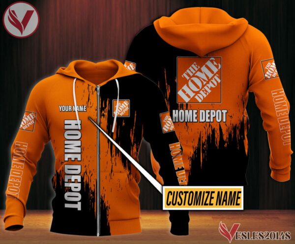 Fleece Home Depot Uniform Custom Clothes Style 9, Unique Gifts For Employee - Vesles2014s 2