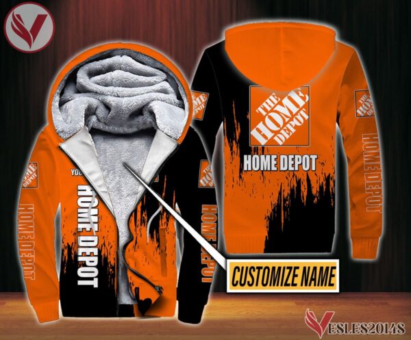 Fleece Home Depot Uniform Custom Clothes Style 9, Unique Gifts For Employee - Vesles2014s