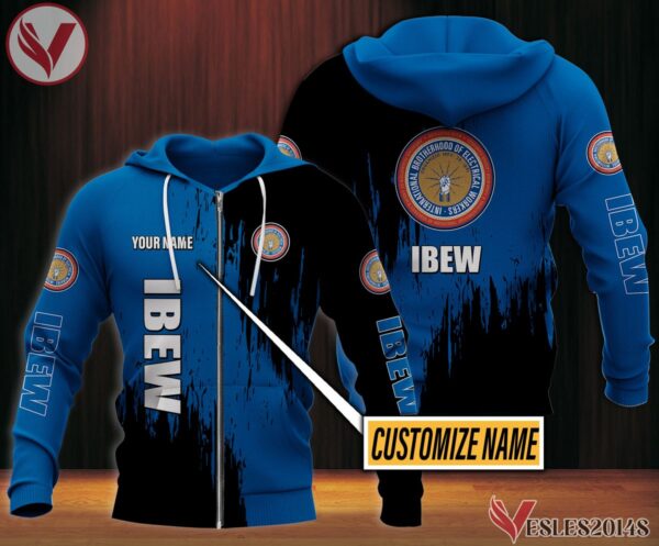 Fleece Ibew Uniform Custom Clothes, Unique Gifts For Employee - Vesles2014s 2
