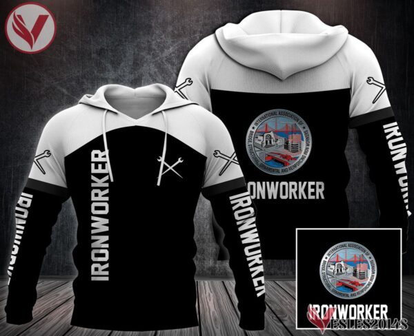 Fleece Ironworker Uniform Custom Clothes, Unique Gifts For Employee - Vesles2014s 1