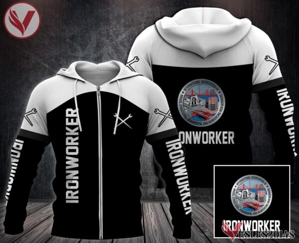 Fleece Ironworker Uniform Custom Clothes, Unique Gifts For Employee - Vesles2014s 2