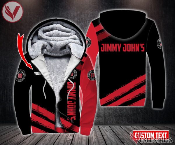 Fleece Jimmy John's Uniform Custom Clothes Style 2, Unique Gifts For Employee - Vesles2014s