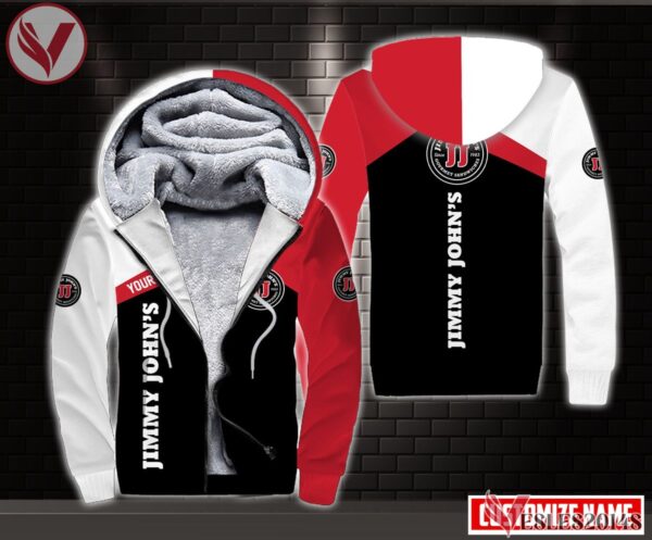 Fleece Jimmy John's Uniform Custom Clothes Style 3, Unique Gifts For Employee - Vesles2014s