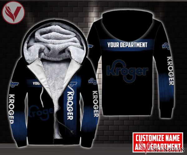 Fleece Kroger Uniform Custom Clothes Style 3, Unique Gifts For Employee - Vesles2014s