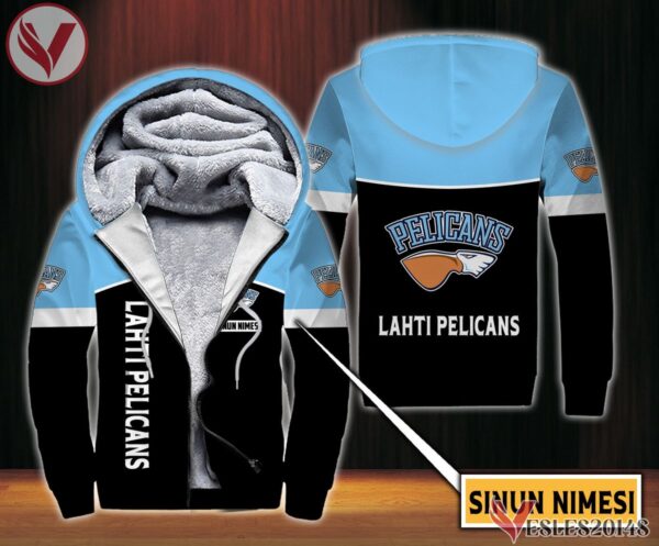 Fleece Lahti Pelicans Uniform Custom Clothes, Unique Gifts For Employee - Vesles2014s