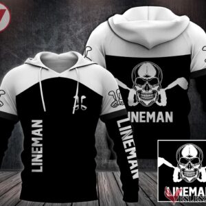 Fleece Lineman Uniform Custom Clothes, Unique Gifts For Employee - Vesles2014s 1