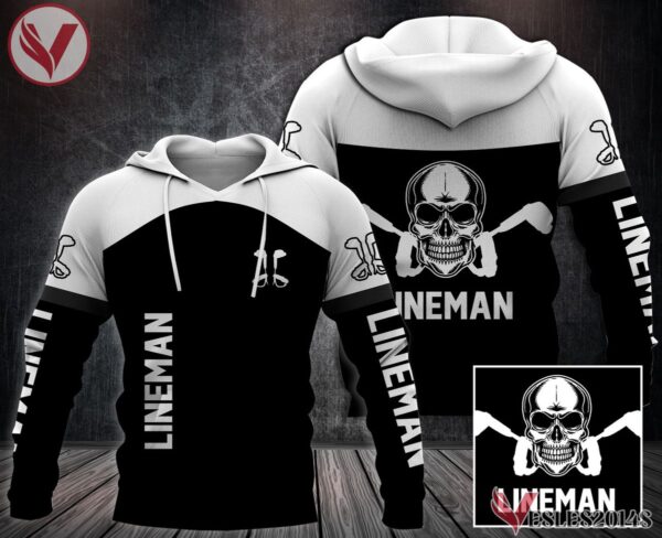 Fleece Lineman Uniform Custom Clothes, Unique Gifts For Employee - Vesles2014s 1