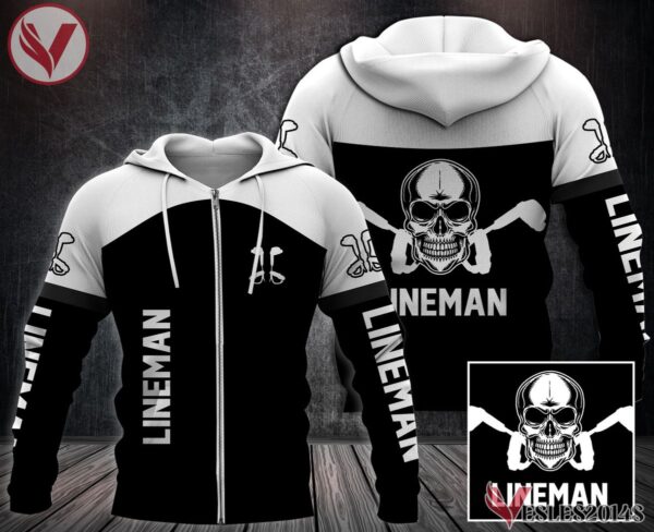 Fleece Lineman Uniform Custom Clothes, Unique Gifts For Employee - Vesles2014s 2