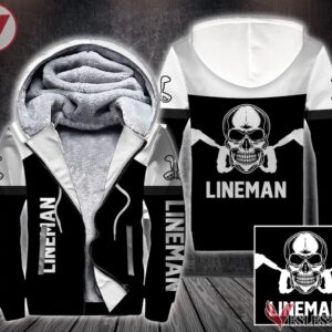 Fleece Lineman Uniform Custom Clothes, Unique Gifts For Employee - Vesles2014s