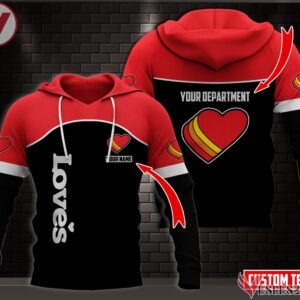 Fleece Love's Uniform Custom Clothes Style 2, Unique Gifts For Employee - Vesles2014s 1