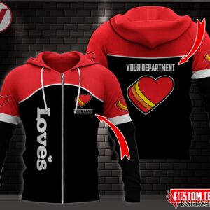 Fleece Love's Uniform Custom Clothes Style 2, Unique Gifts For Employee - Vesles2014s 2