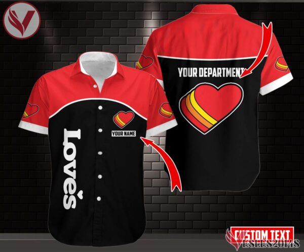 Fleece Love's Uniform Custom Clothes Style 2, Unique Gifts For Employee - Vesles2014s 3