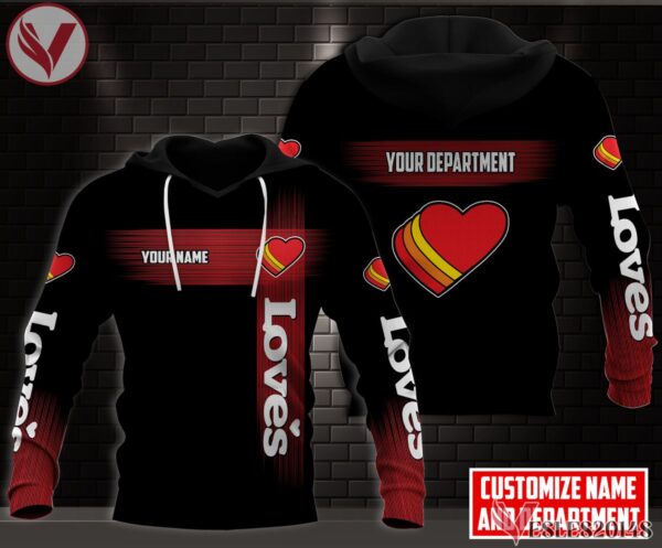 Fleece Love's Uniform Custom Clothes Style 3, Unique Gifts For Employee - Vesles2014s 1