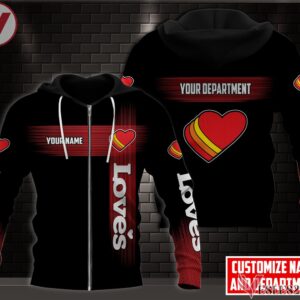 Fleece Love's Uniform Custom Clothes Style 3, Unique Gifts For Employee - Vesles2014s 2