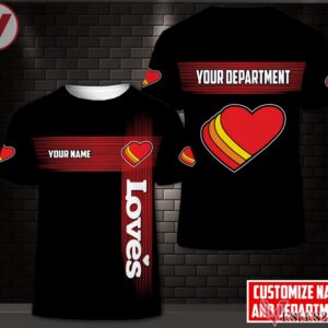 Fleece Love's Uniform Custom Clothes Style 3, Unique Gifts For Employee - Vesles2014s 3
