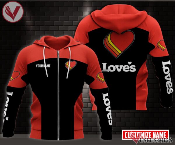 Fleece Love's Uniform Custom Clothes, Unique Gifts For Employee - Vesles2014s 2