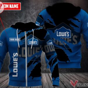 Fleece Lowe's Uniform Custom Clothes Style 2, Unique Gifts For Employee - Vesles2014s 2