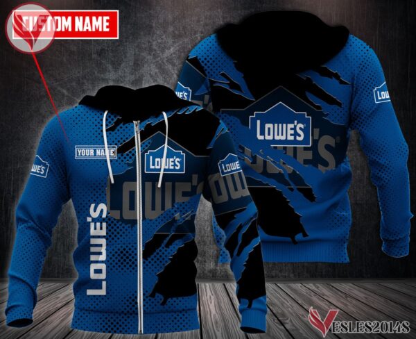 Fleece Lowe's Uniform Custom Clothes Style 2, Unique Gifts For Employee - Vesles2014s 2