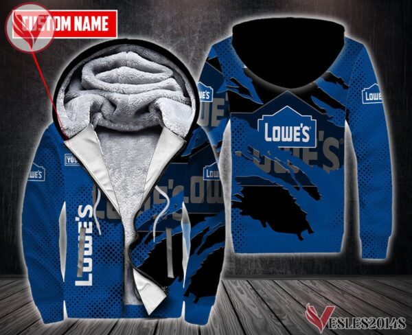 Fleece Lowe's Uniform Custom Clothes Style 2, Unique Gifts For Employee - Vesles2014s
