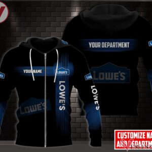 Fleece Lowe's Uniform Custom Clothes, Unique Gifts For Employee - Vesles2014s 2