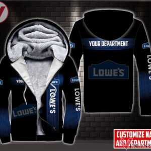 Fleece Lowe's Uniform Custom Clothes, Unique Gifts For Employee - Vesles2014s