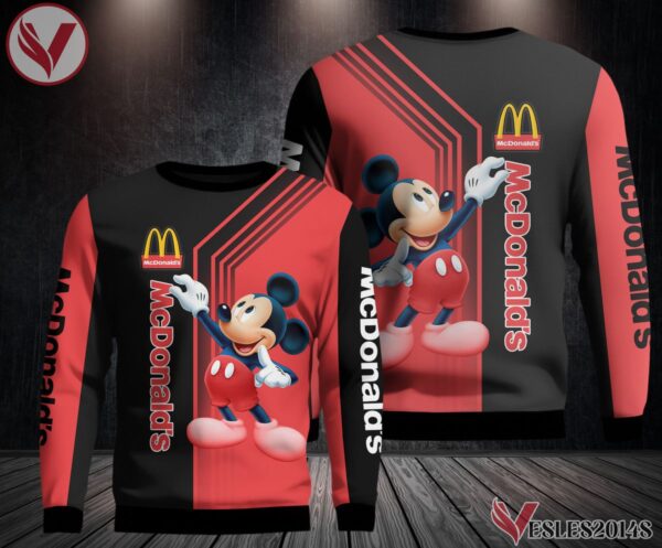 Fleece Mcdonald's Uniform Custom Clothes Style 1, Unique Gifts For Employee - Vesles2014s 3